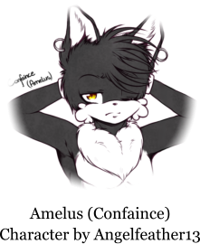 Amelus (Confaince) Character by Angelfeather13
