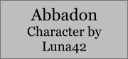 Abbadon Character by Luna42