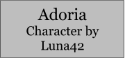 Adoria Character by Luna42
