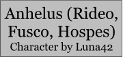 Anhelus (Rideo, Fusco, Hospes) Character by Luna42