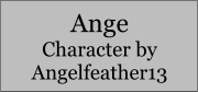 Ange Character by Angelfeather13