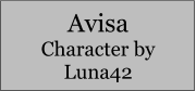 Avisa Character by Luna42
