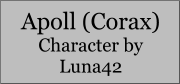 Apoll (Corax) Character by Luna42