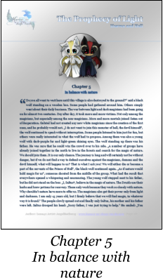 Chapter 5 In balance with nature